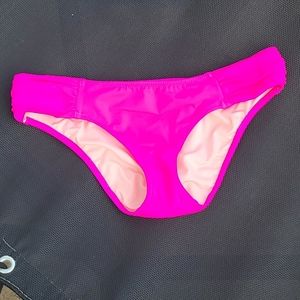 Victoria's Secret Knockout Bikini Swim Bottom in Bright Pink